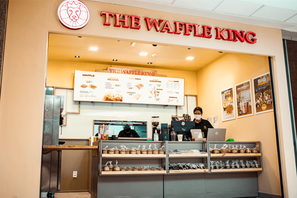 Franquia The Waffle King como abrir uma unidade da rede